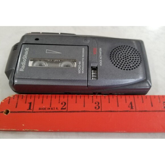 Radio Shack micro cassette recorder model 14-1183 PARTS ONLY - Picture 5 of 11